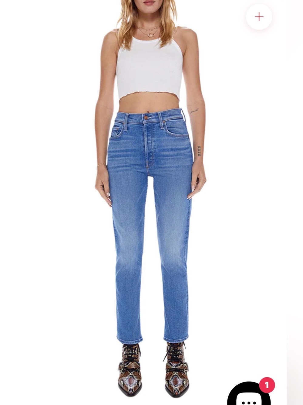 The Mother "The Tomcat" Jeans In The Layover.